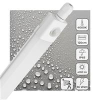 LEDs Light LED TL verlichting met sensor 120 cm - Bewegingssensor en bewegingsdetectie - 4100 lm