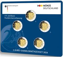 Duitsland 2 Euro 2024 Duitse Grondwet BU