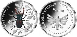 Duitsland 5 Euro 2024 Hertkever