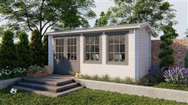 Blokhut - Tuinhuis Justine | 40 mm | vuren.