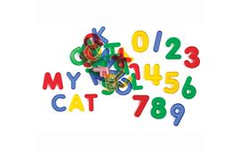 Transparante letters - hoofdletters + getallen (26 + 10)