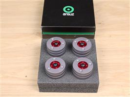 Ansuz Acoustics Darkz T2 Supreme (T2S) Resonance Control feet (set of 4) NEW 30% OFF