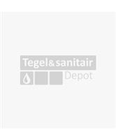 Wastafel BWS Sona Met Kraangat 40x22,5 cm Mat Wit