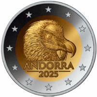 Andorra 2 Euro 2025 Lammergier UNC