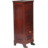 Unieke Empire bordenwarmer in mahonie én in authentieke staat ca 1810 (No.780151)