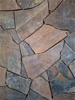 flagstones Brasil Dark Brown voor muur en wand*