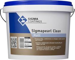 SigmaPearl Clean Matt -  5 liter - Ral 9010