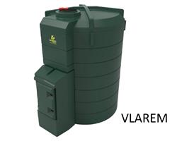 Dieseltank Carbery Vlarem premium 10.000 ltr verticaal