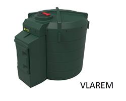 Dieseltank Carbery Vlarem premium 6.000 ltr verticaal