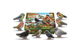 Sensorische speelstenen - vogels