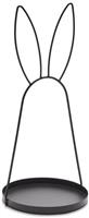 Dienblad metalen frame Haas Konijn Bunny Ear 40 cm hoog Ø18 cm