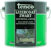 Tenco IJzercoat Zwart - 2,5 liter