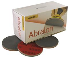 Mirka Abralon schijven 77 mm diameter zonder gaten 20 stuks 8A203020xx