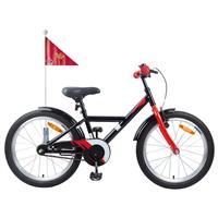 vidaXL Kinderfiets 20 Inch voor 6-11 jaar oud Zwart