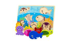 Inlegpuzzel - onderwaterwereld