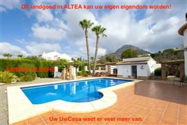 Uw Villa op mooi landgoed in JAVEA met parking en