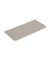 Topblad Wiesbaden Sulora 80x48 cm Afgeronde Hoeken Mat Beige