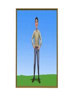 180x68cm Geel Trespa (kjh118)