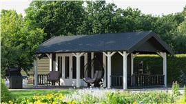 NIEUW  MAATWERK Tuinhuis PS98