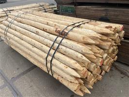 VUREN ONBEHANDELD 250CM KOP 9-10