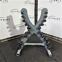 Lifemaxx dumbell set incl rek