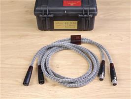 Kimber Kable Select KS-1136 high end silver audio interconnects XLR 1,5 metre