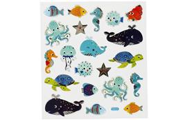 Stickers - zeedieren