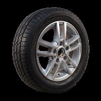 Luchtband + wiel 195/65 R15 XL Kargomax ST-4000 M+S + 6Jx15H2 ET30 67/112/5 95 N lichtmetaal, grijs