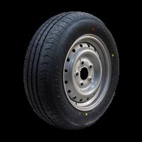 Linglong Luchtband + wiel 185/70 R13C R701 M+S + 6Jx13H2 ET30 67/112/5 106/104 N staal grijs