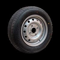 Linglong Luchtband + wiel 185/70 R13C R701 M+S + 4½Jx13H2 ET25.4 95/139.7/4 106/104 N staal grijs