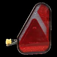 Aspock Achterlicht LED Earpoint LED 12-24V links 0.8m kabel 7 x 1mm² 8p bajonet geel