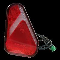 Aspock Achterlicht LED Earpoint LED 12-24V rechts 0.8m kabel 7 x 1mm² 8p bajonet groen