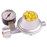 GOK Drukregelaar met Manometer 30mb 1/4L