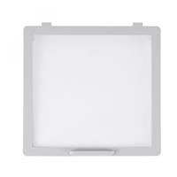 MPK Vliegenhor Scharnier Buitenzijde 28x28cm Wit