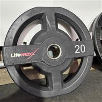 Lifemaxx - Crossmaxx - Halterschijven - Bumper Plates - 1,5 t/m 20kg