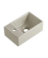 Fontein Wiesbaden Rhea XXS 30,5x18x11 cm Links Keramiek Beige