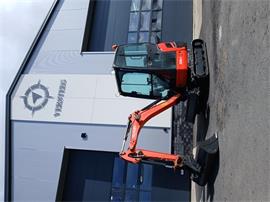 Kubota minigraver met hydro snelwissel