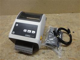 Zebra ZD421 Thermische verzend Label Printer USB LAN BT 203Dpi wit