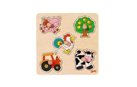 Inlegpuzzel - het platteland