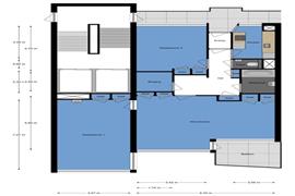 Appartement Kruiskade in Rotterdam