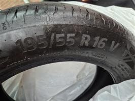 4 banden 195/55 R16V