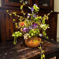 Kunstbloemen - wilde bloemen