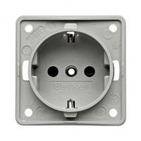 Berker Contactdoos 230V Inbouw Grijs Mat