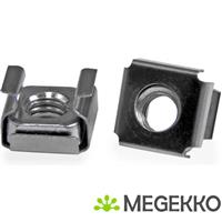 StarTech.com 50 Stuks M6 Plaatmoeren voor Serverrack