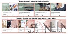 Online video naaicursus en patroontekenen