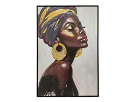 Olieverfschilderij Vrouw met Oorbellen | 024