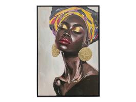 Olieverfschilderij Vrouw met Oorbellen | 025