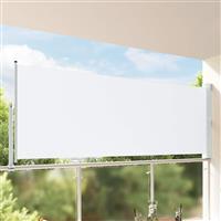 vidaXL Zijkant luifel 100% polyester ijzer staal