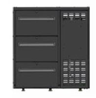 Serrco Combi Line Flessenkoeler, 3 lades (30-30-30)