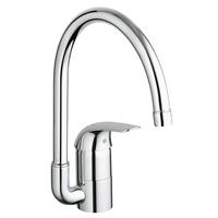 Grohe - Grohe Euroeco keukenmengkraan hoge-uitloop
